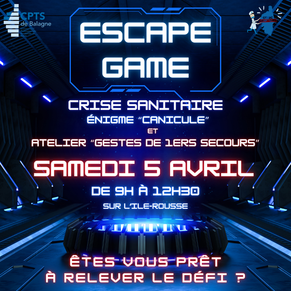 Escape Game "Mission sanitaire"
