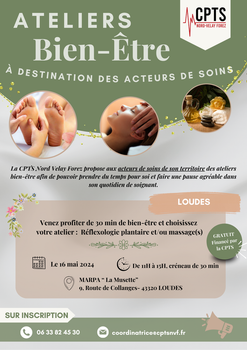 [ATELIERS BIEN-ÊTRE À DESTINATION DES SOIGNANTS 💆🏻‍♀️]