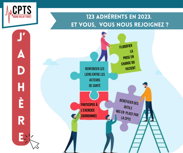 [ADHÉSION 2024 : CPTS NORD VELAY FOREZ&nbsp;🤝✍🏻]