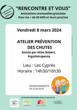 [ATELIER PRÉVENTION DES CHUTES 👴🏻👵🏻]
