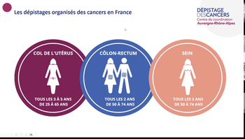 [REDIFFUSION DE LA FORMATION INFIRMIERS : LES DÉPISTAGES ORGANISÉS DES CANCERS 🧑🏼‍⚕️📹🎗️]