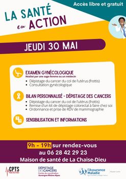 [LA SANTÉ EN ACTION : LA CHAISE-DIEU🎗️]