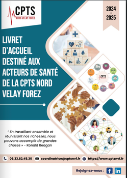 [LIVRET D’ACCUEIL DESTINÉ AUX ACTEURS DE SANTÉ DE LA CPTS NORD VELAY FOREZ 📖]