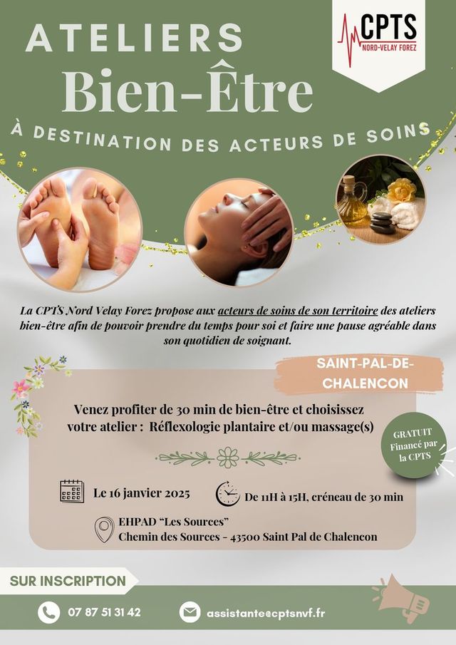 [ATELIERS BIEN-ÊTRE À DESTINATION DES SOIGNANTS&nbsp;💆🏻‍♀️🦶🏻]