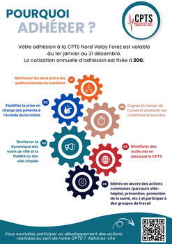[ADHÉSION 2025 : CPTS NORD VELAY FOREZ 🤝✍🏻]