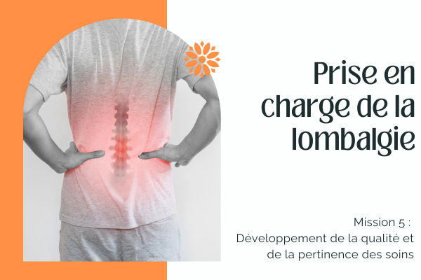 PRISE EN CHARGE DE LA LOMBALGIE 🏃