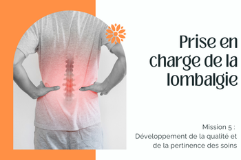 PRISE EN CHARGE DE LA LOMBALGIE 🏃