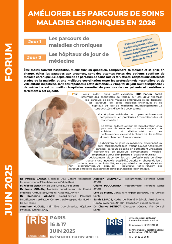 [AMÉLIORER LES PARCOURS DE SOINS MALADIES CHRONIQUES EN 2026]