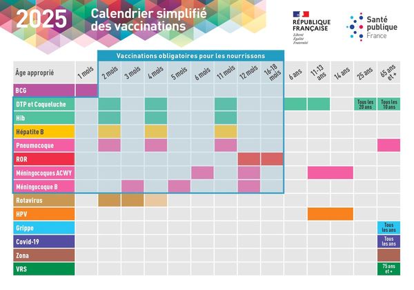 [CALENDRIER VACCINAL 2025 : PROTEGEZ-VOUS ET VOS PROCHES ! 📆💉]