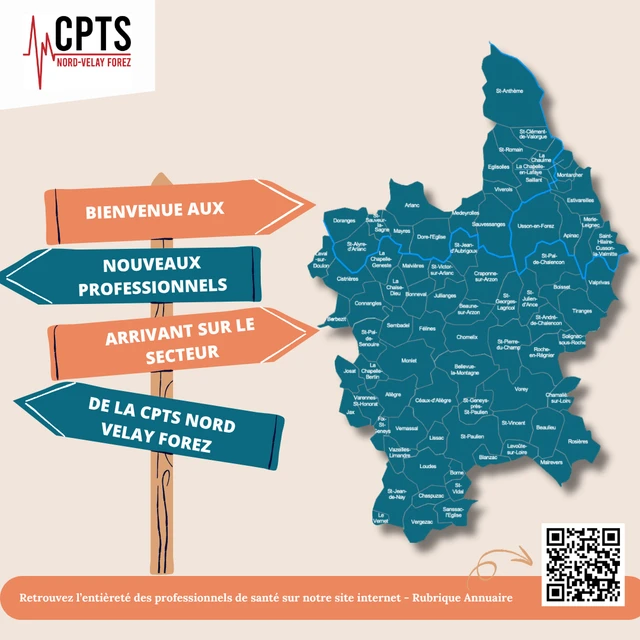 [NOUVEAUX PROFESSIONNELS DE SANTÉ ARRIVANT SUR LE SECTEUR DE LA CPTS NVF 👏🏻]