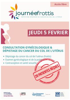 [🎀&nbsp;Succès de la Journée Frottis à Craponne-sur-Arzon – Jeudi 5 février]