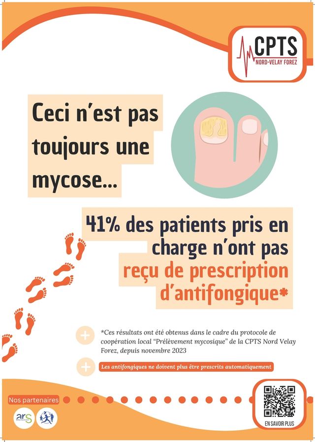 [🧪 Les antifongiques ne doivent plus être prescrits automatiquement !]