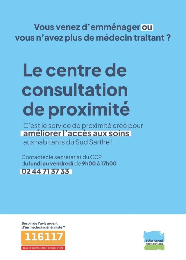 LE CENTRE DE CONSULTATIONS DE PROXIMITE