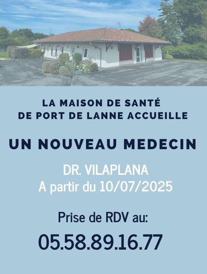 Nouveau médecin généraliste à Port de Lanne