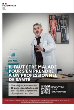 STOP à la violence faite aux professionnels de santé