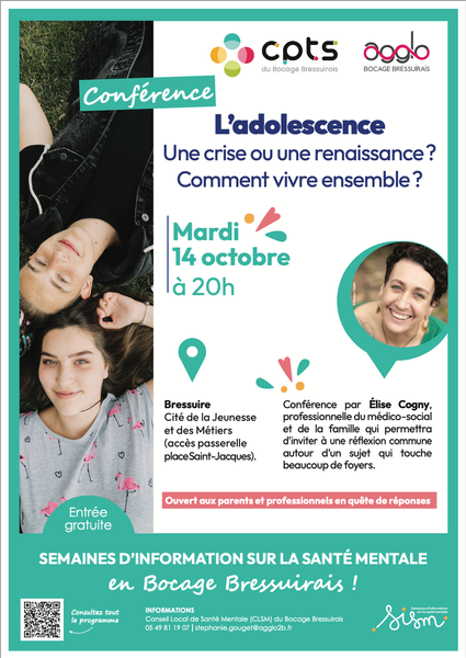 CONFERENCE - L'Adolescence 