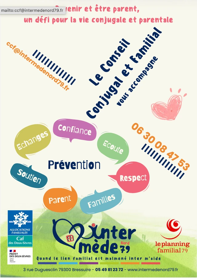 Nouveau dispositif CAF pour le Conseil Conjugal