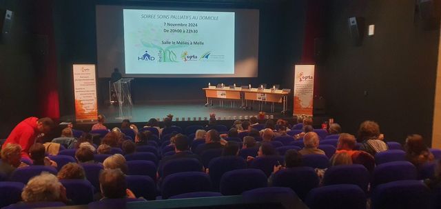 Soirée soins palliatifs à domicile