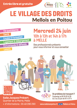 Village des droits à MELLE le 24 juin 2026