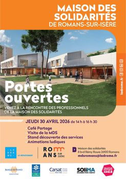  Portes Ouvertes Maison des Solidarités Romans-sur-Isère
