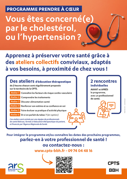Education Thérapeutique du Patient "Prendre à Coeur" à Hoymille