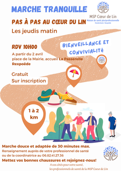 Marche tranquille à Rexpoëde