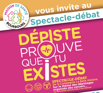 Spectacle débat sur le thème du dépistage des cancers