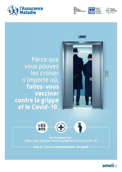 La campagne de vaccination contre la grippe et la Covid-19 démarre le 15 octobre.